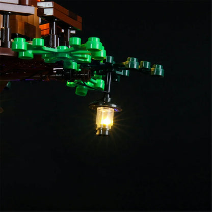 YEBRICKS LED Light Kit for Ideas 21318 Tree House (Lights Only), Model L-21318