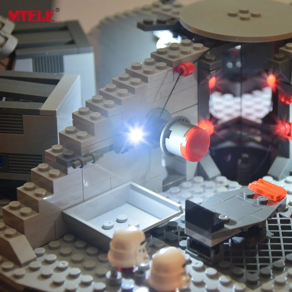 YEBRICKS LED Light Kit for 10188 Death Star (Lights Only), Model L-10188