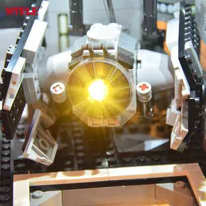 YEBRICKS LED Light Kit for 10188 Death Star (Lights Only), Model L-10188