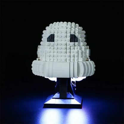 YEBRICKS LED Light Kit for 75276 Stormtrooper Helmet (Lights Only), Model L-75276