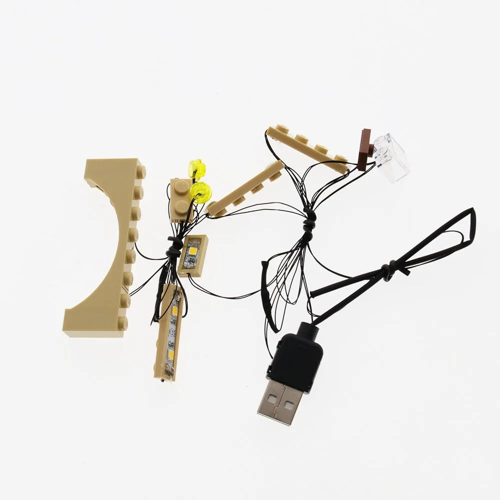 YEBRICKS LED Light Kit for 75948 The Clock Tower (Lights Only), Model L-75948