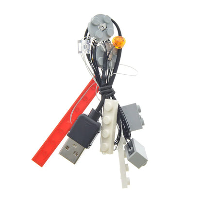 YEBRICKS LED Light Kit for 10220 Volkswagen T1 Camper Van (Lights Only), Model L-10220