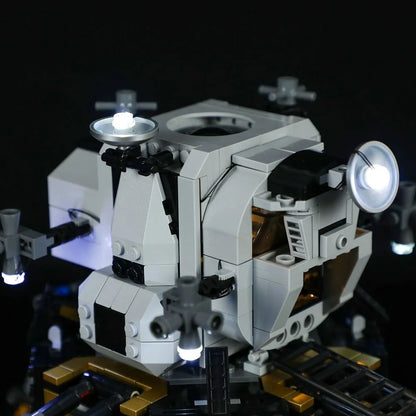 YEBRICKS LED Light Kit for 10266 Apollo 11 Lunar Lander (Lights Only), Model L-10266