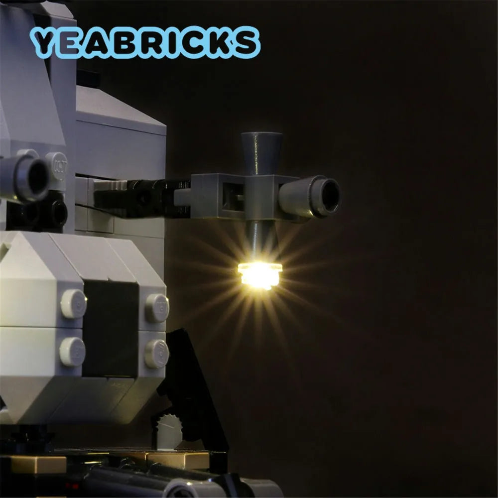 YEBRICKS LED Light Kit for 10266 Apollo 11 Lunar Lander (Lights Only), Model L-10266
