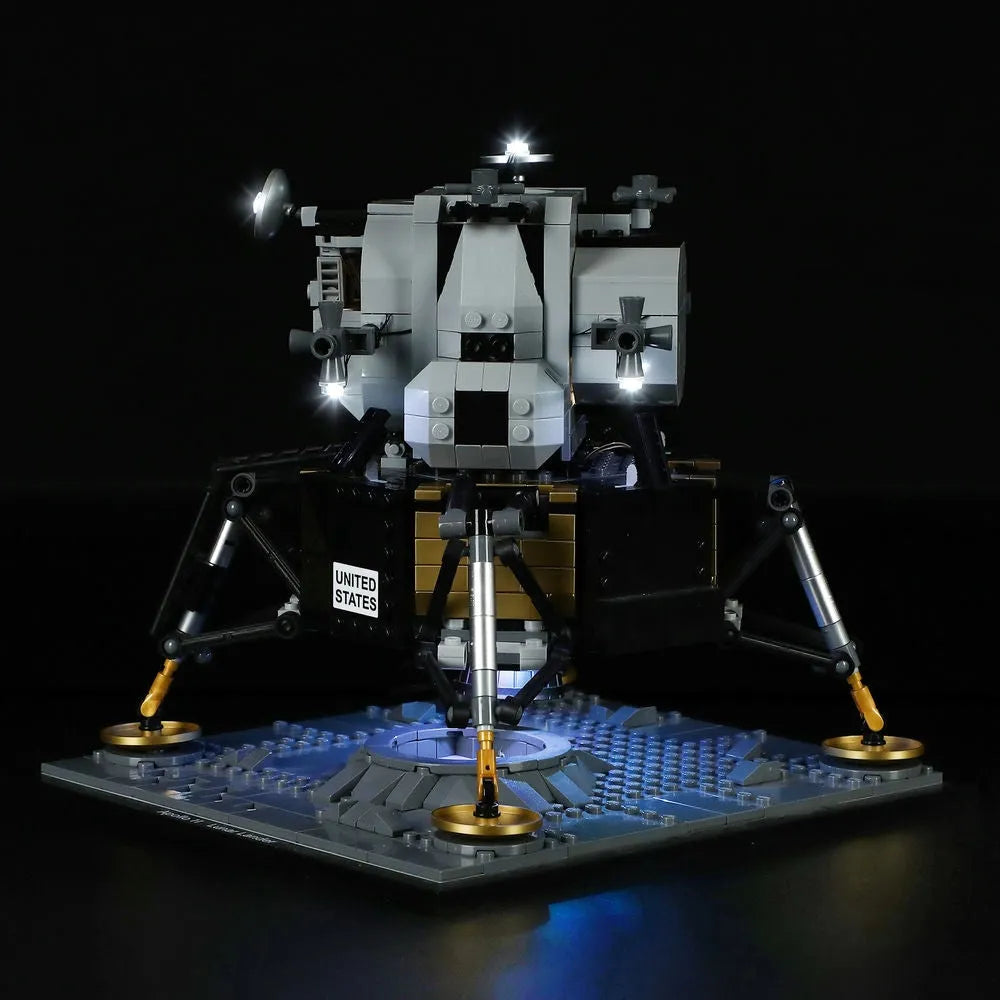 YEBRICKS LED Light Kit for 10266 Apollo 11 Lunar Lander (Lights Only), Model L-10266