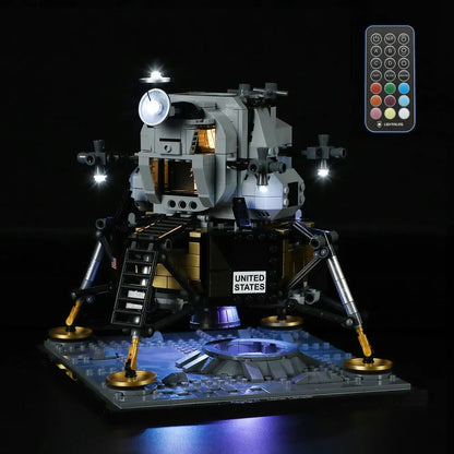 YEBRICKS LED Light Kit for 10266 Apollo 11 Lunar Lander (Lights Only), Model L-10266