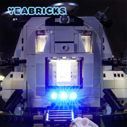 YEBRICKS LED Light Kit for 10266 Apollo 11 Lunar Lander (Lights Only), Model L-10266