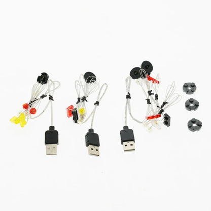 YEBRICKS LED Light Kit for 10283 Space Shuttle Discovery (Lights Only), Model L-10283