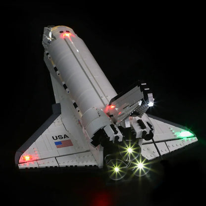 YEBRICKS LED Light Kit for 10283 Space Shuttle Discovery (Lights Only), Model L-10283