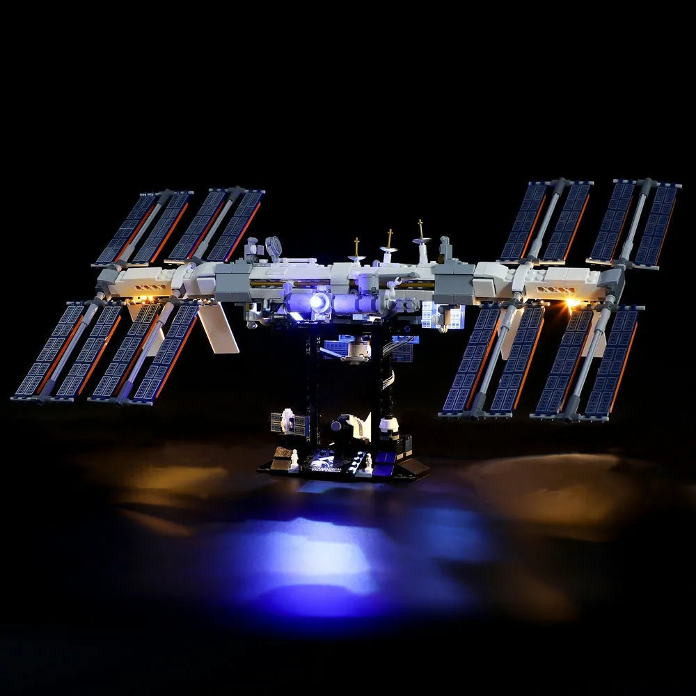 YEBRICKS LED Light Kit for 21321 International Space Station (Lights Only), Model L-21321