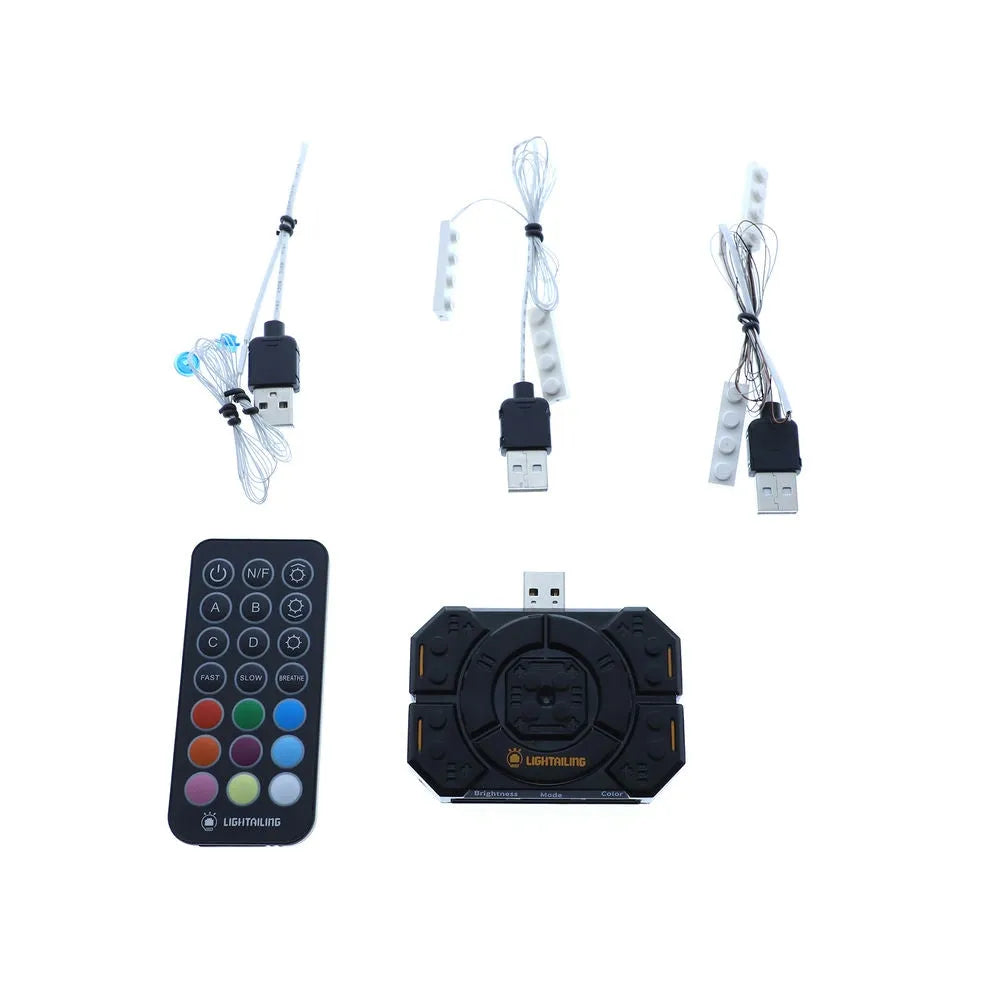 YEBRICKS LED Light Kit for 21321 International Space Station (Lights Only), Model L-21321