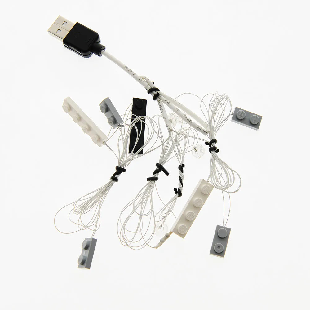 YEBRICKS LED Light Kit for 21321 International Space Station (Lights Only), Model L-21321