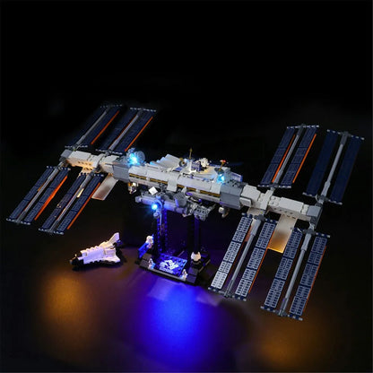 YEBRICKS LED Light Kit for 21321 International Space Station (Lights Only), Model L-21321