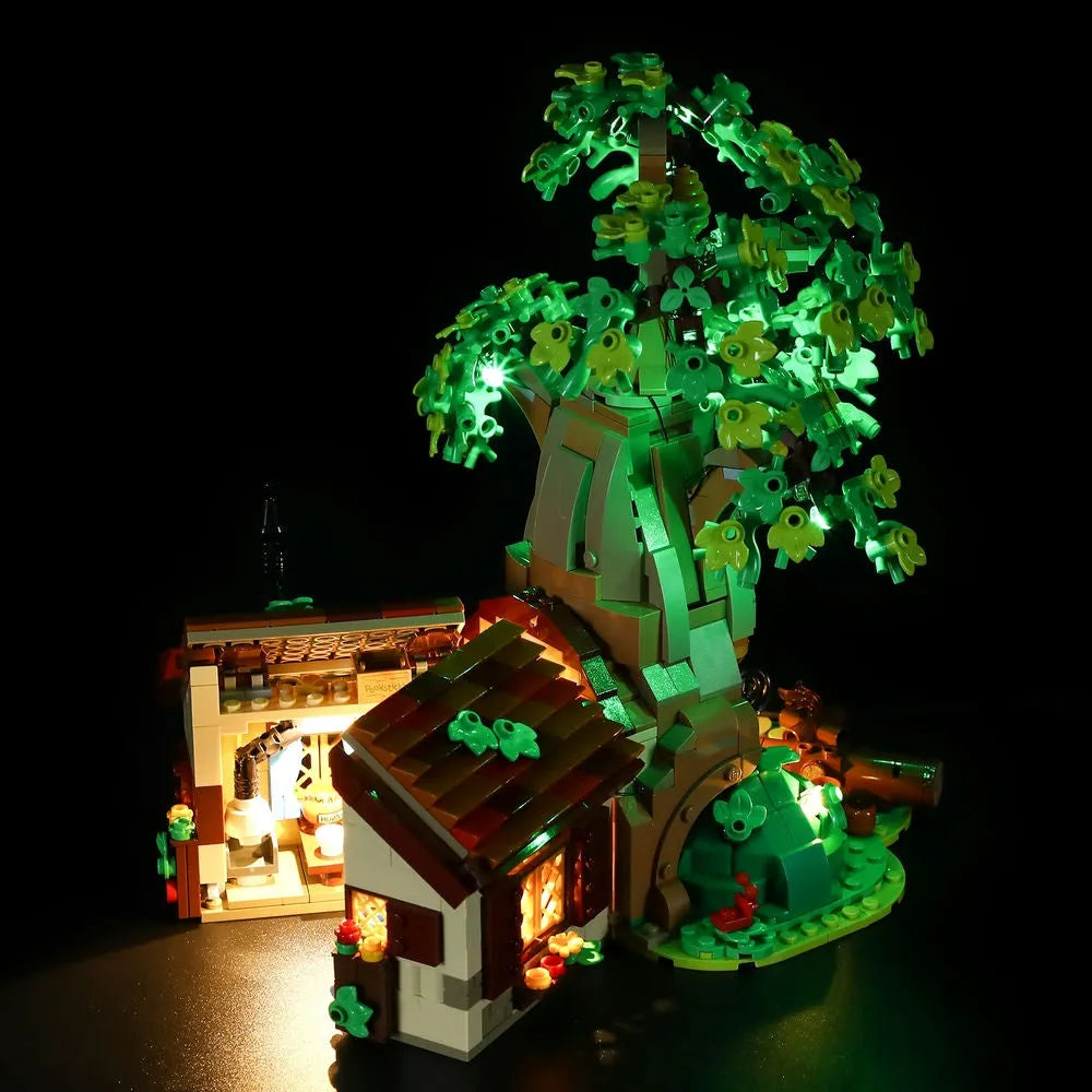 YEBRICKS LED Light Kit for 21326 Winnie The Pooh (Lights Only), Model L-21326