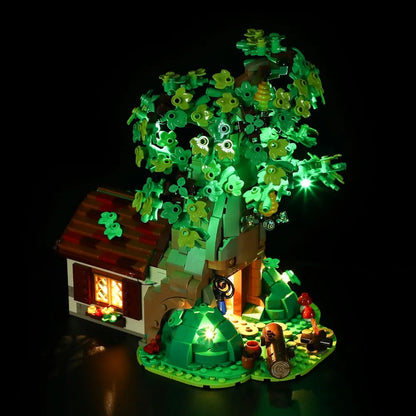 YEBRICKS LED Light Kit for 21326 Winnie The Pooh (Lights Only), Model L-21326