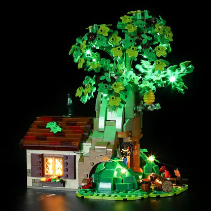 YEBRICKS LED Light Kit for 21326 Winnie The Pooh (Lights Only), Model L-21326