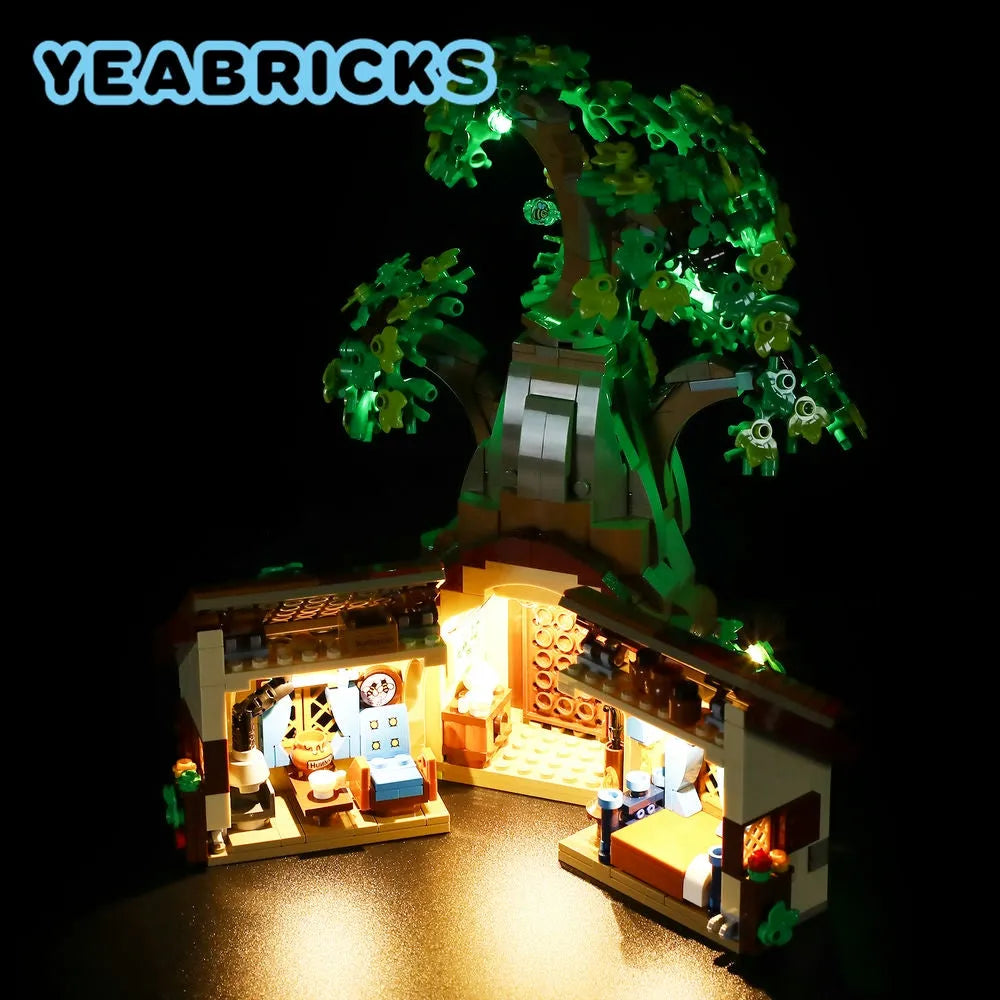 YEBRICKS LED Light Kit for 21326 Winnie The Pooh (Lights Only), Model L-21326