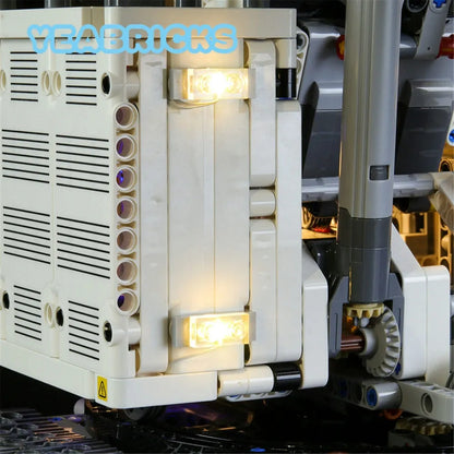 YEBRICKS LED Light Kit for 42100 Liebherr R 9800 Excavator (Lights Only), Model L-42100