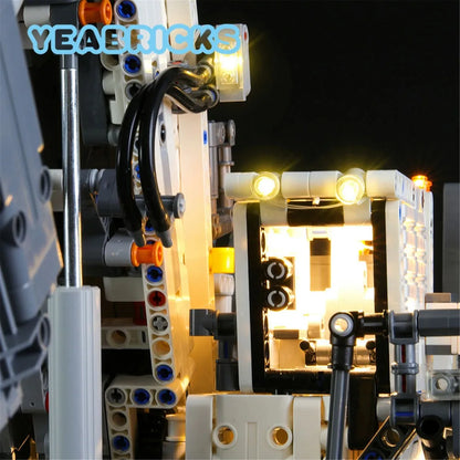 YEBRICKS LED Light Kit for 42100 Liebherr R 9800 Excavator (Lights Only), Model L-42100