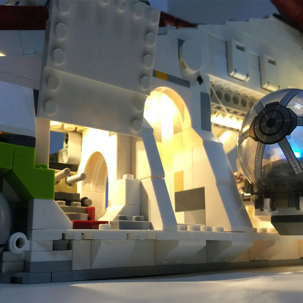 YEBRICKS LED Light Kit for 75021 The Republic Gunship (Lights Only), Model L-75021