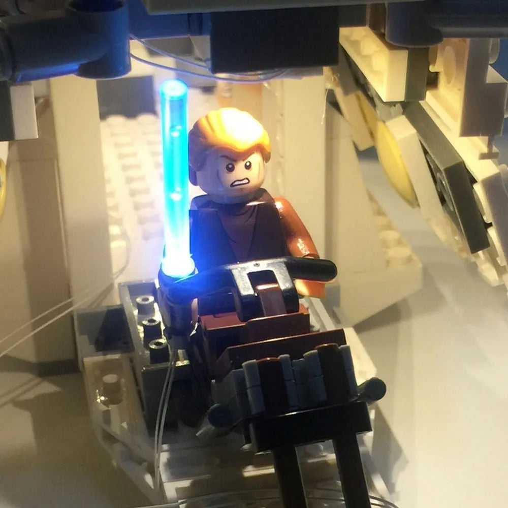 YEBRICKS LED Light Kit for 75021 The Republic Gunship (Lights Only), Model L-75021