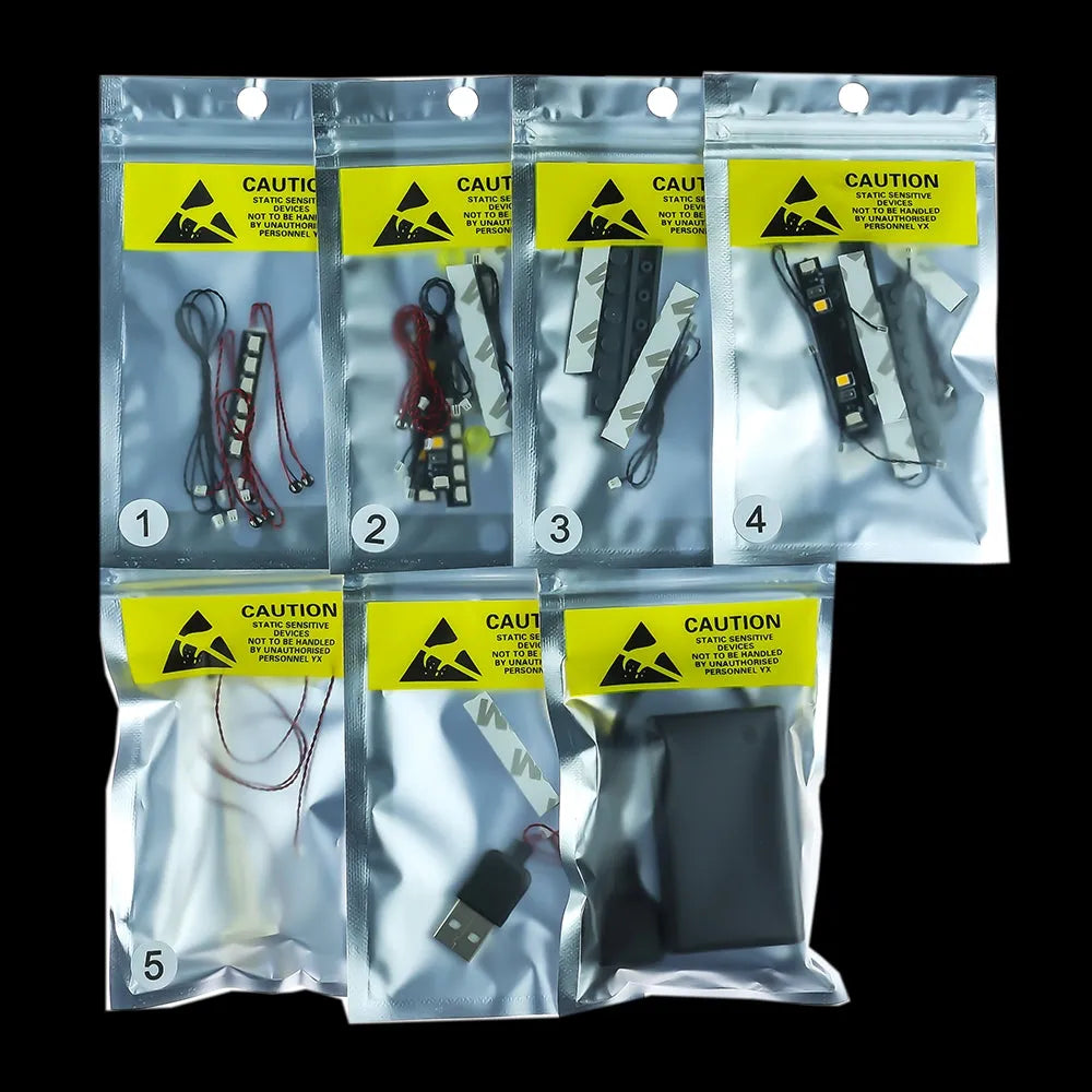 YEBRICKS LED Light Kit for Creator 10197 The Fire Brigade (Lights Only), Model L-10197