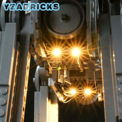 YEBRICKS LED Light Kit for Star Wars 75288 The AT-AT (Lights Only), Model L-75288