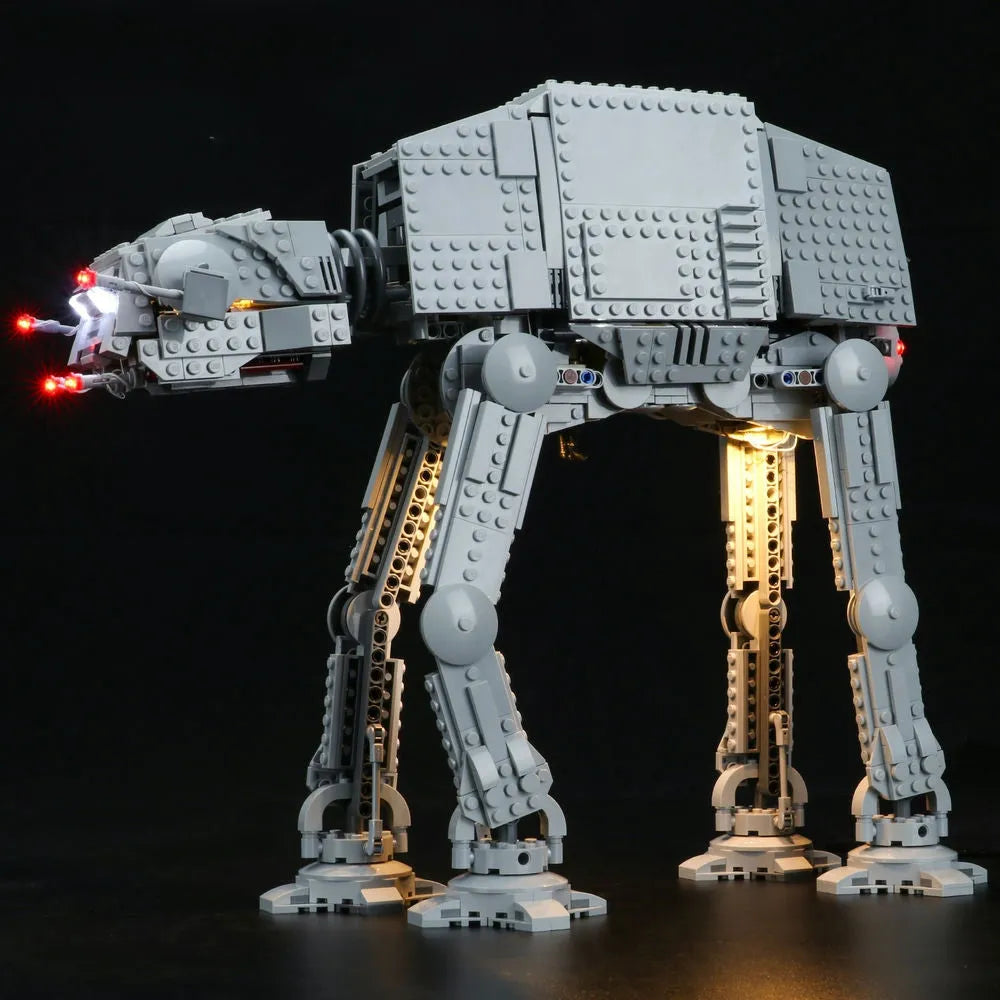YEBRICKS LED Light Kit for Star Wars 75288 The AT-AT (Lights Only), Model L-75288