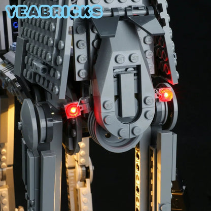 YEBRICKS LED Light Kit for Star Wars 75288 The AT-AT (Lights Only), Model L-75288