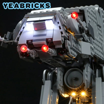 YEBRICKS LED Light Kit for Star Wars 75288 The AT-AT (Lights Only), Model L-75288