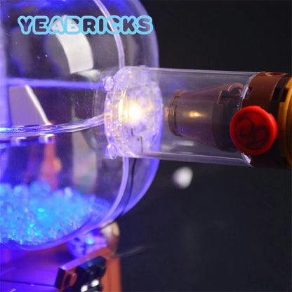 YEBRICKS LED Light Kit for 21313 The Ship In A Bottle (Lights Only), Model L-21313