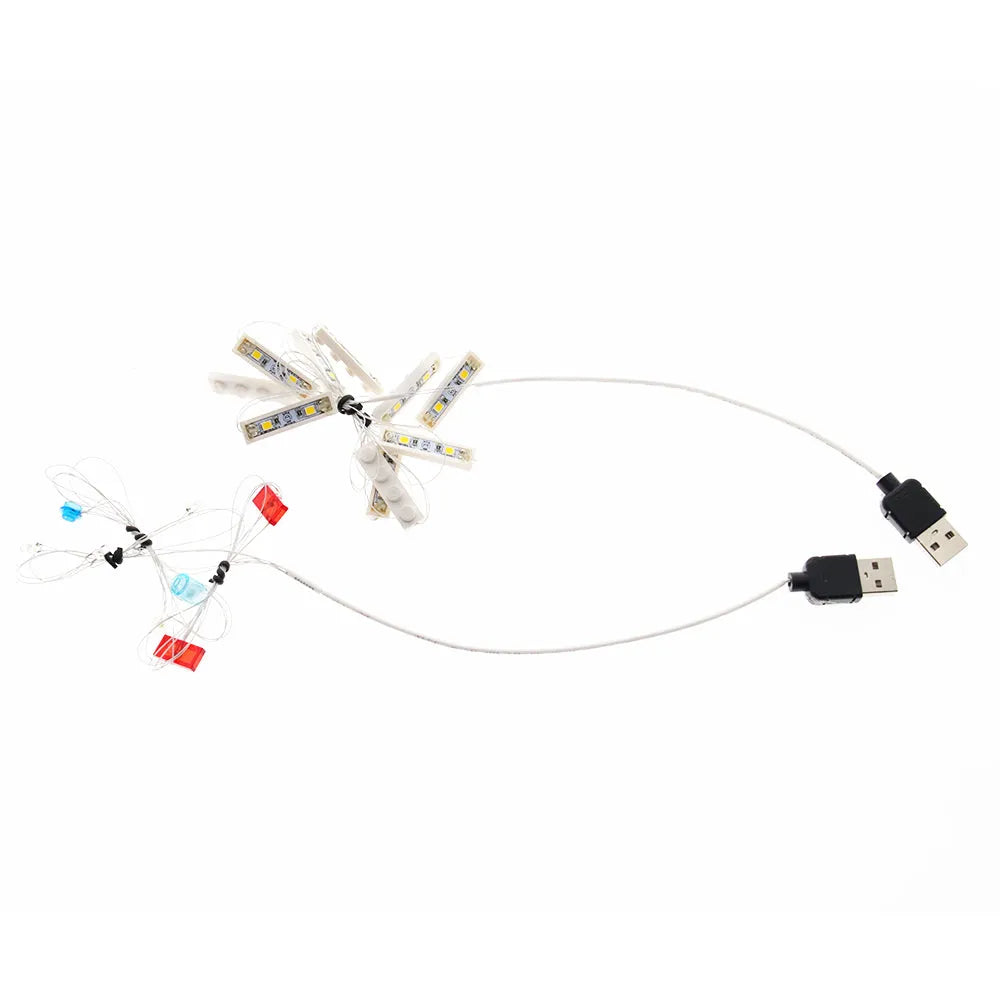 YEBRICKS LED Light Kit for 75212 Kessel Run Millennium Falcon (Lights Only), Model L-75212