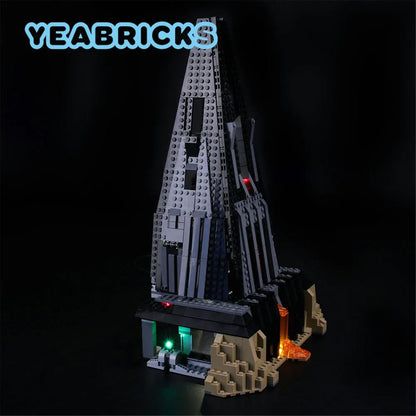 YEBRICKS LED Light Kit for 75251 Darth Vader Castle (Lights Only), Model L-75251