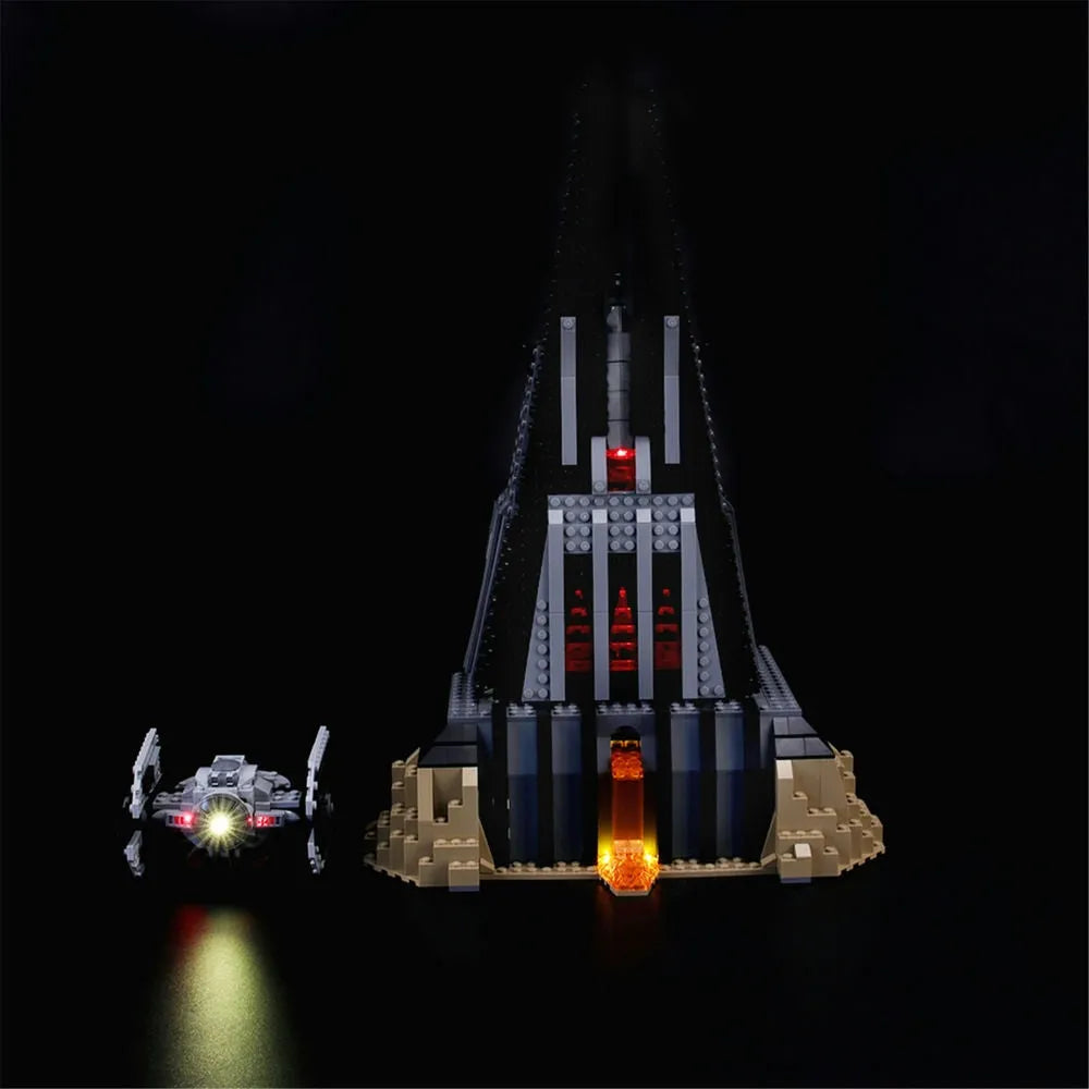 YEBRICKS LED Light Kit for 75251 Darth Vader Castle (Lights Only), Model L-75251