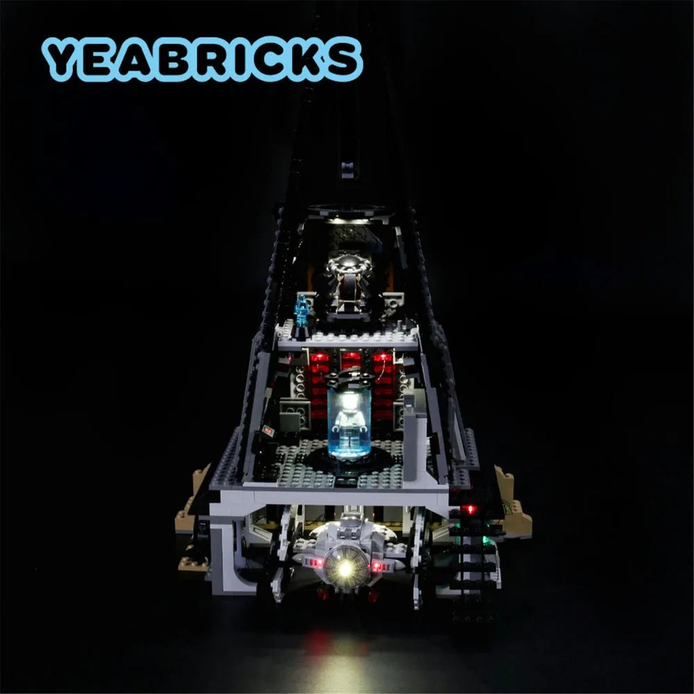 YEBRICKS LED Light Kit for 75251 Darth Vader Castle (Lights Only), Model L-75251