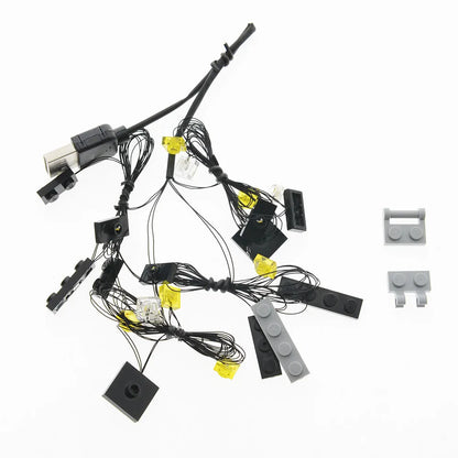 YEBRICKS LED Light Kit for 76139 The 1989 Batmobile (Lights Only), Model L-76139