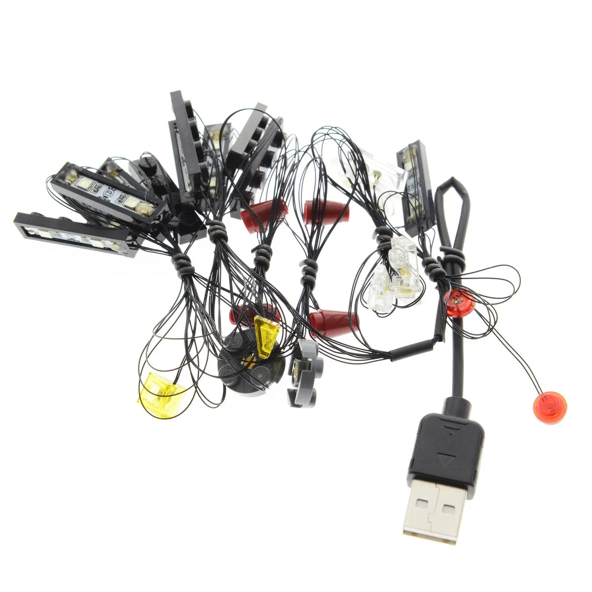YEBRICKS LED Light Kit for 76161 The 1989 Batwing (Lights Only), Model L-76161