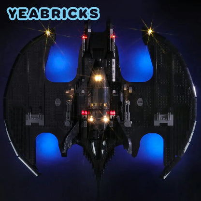 YEBRICKS LED Light Kit for 76161 The 1989 Batwing (Lights Only), Model L-76161