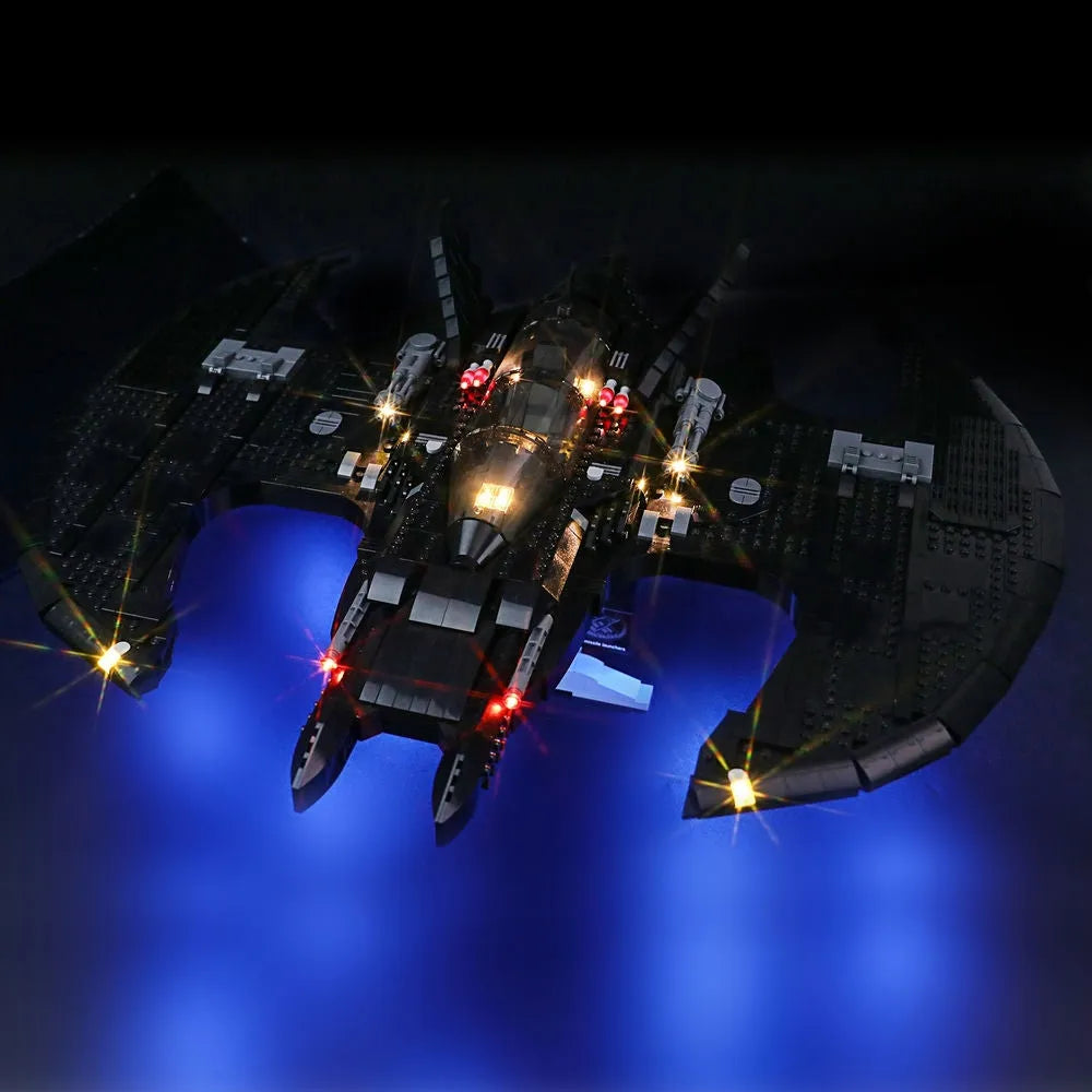 YEBRICKS LED Light Kit for 76161 The 1989 Batwing (Lights Only), Model L-76161
