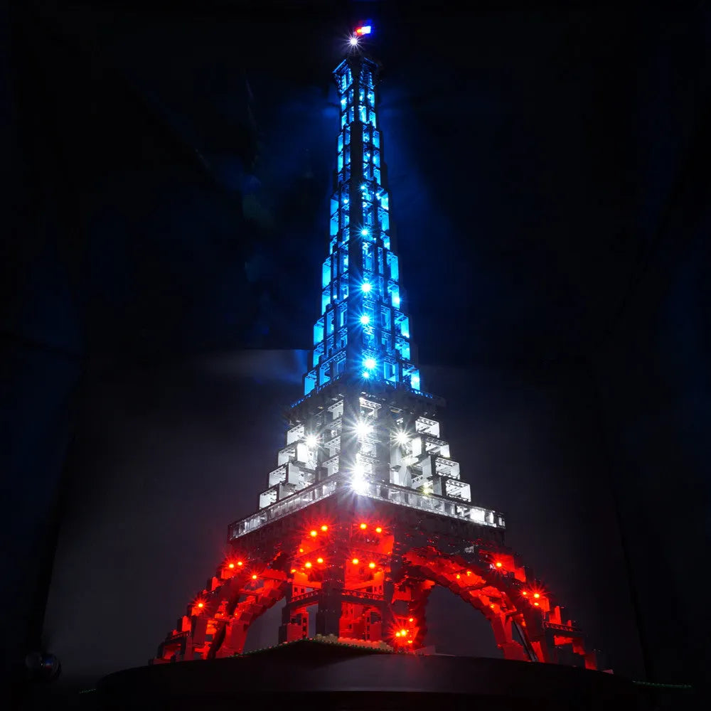 YEBRICKS LED Light Kit for 10181 The Eiffel Tower (Lights Only), Model L-10181