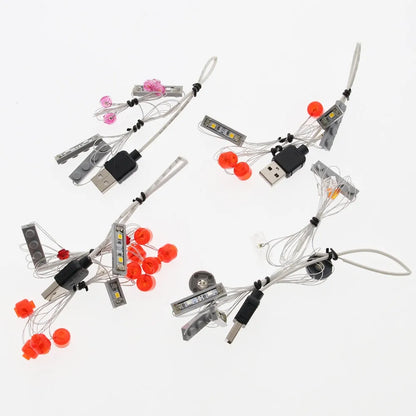 YEBRICKS LED Light Kit for 70620 The Ninjago City (Lights Only), Model L-70620