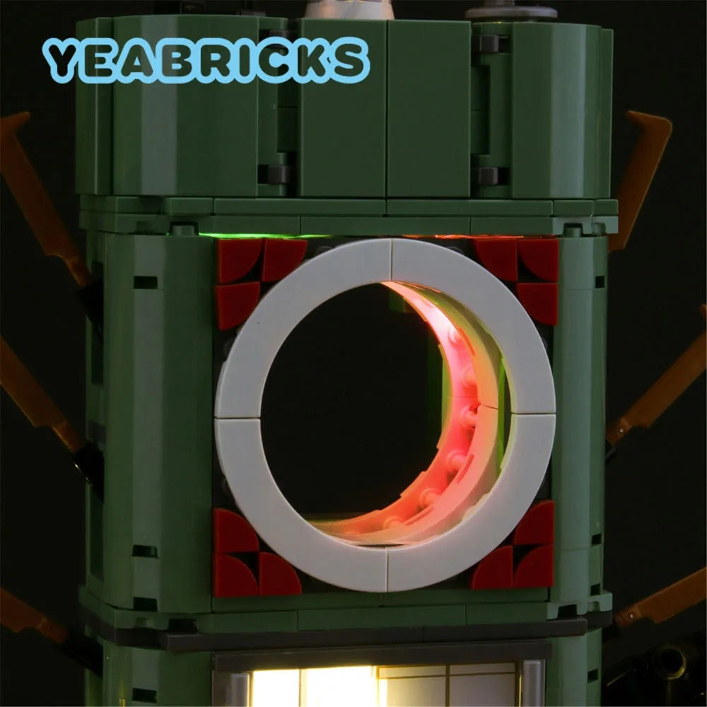 YEBRICKS LED Light Kit for 70620 The Ninjago City (Lights Only), Model L-70620