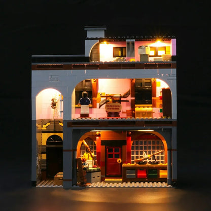 YEBRICKS LED Light Kit for 75978 The Diagon Alley (Lights Only), Model L-75978