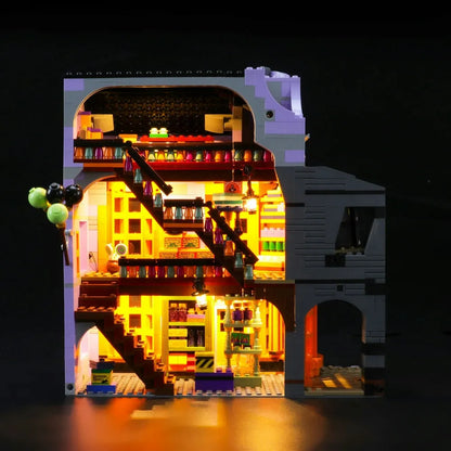 YEBRICKS LED Light Kit for 75978 The Diagon Alley (Lights Only), Model L-75978