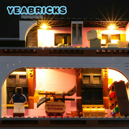 YEBRICKS LED Light Kit for 75978 The Diagon Alley (Lights Only), Model L-75978