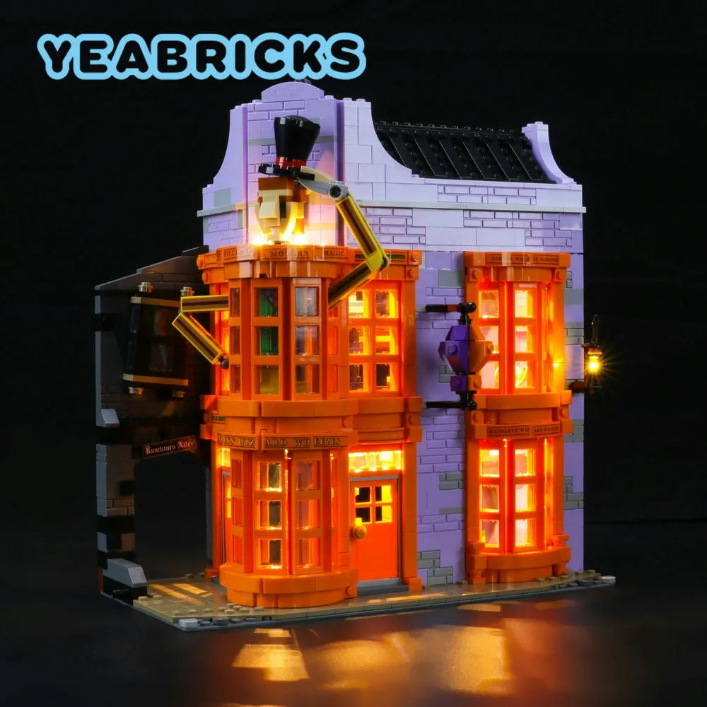 YEBRICKS LED Light Kit for 75978 The Diagon Alley (Lights Only), Model L-75978