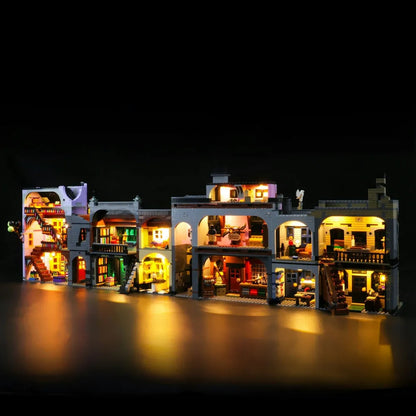 YEBRICKS LED Light Kit for 75978 The Diagon Alley (Lights Only), Model L-75978