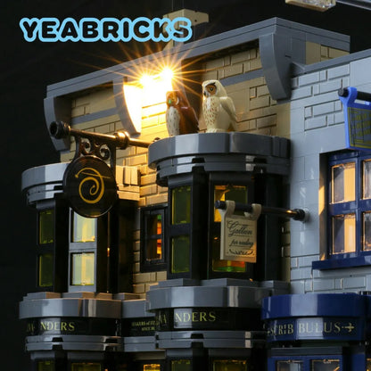 YEBRICKS LED Light Kit for 75978 The Diagon Alley (Lights Only), Model L-75978