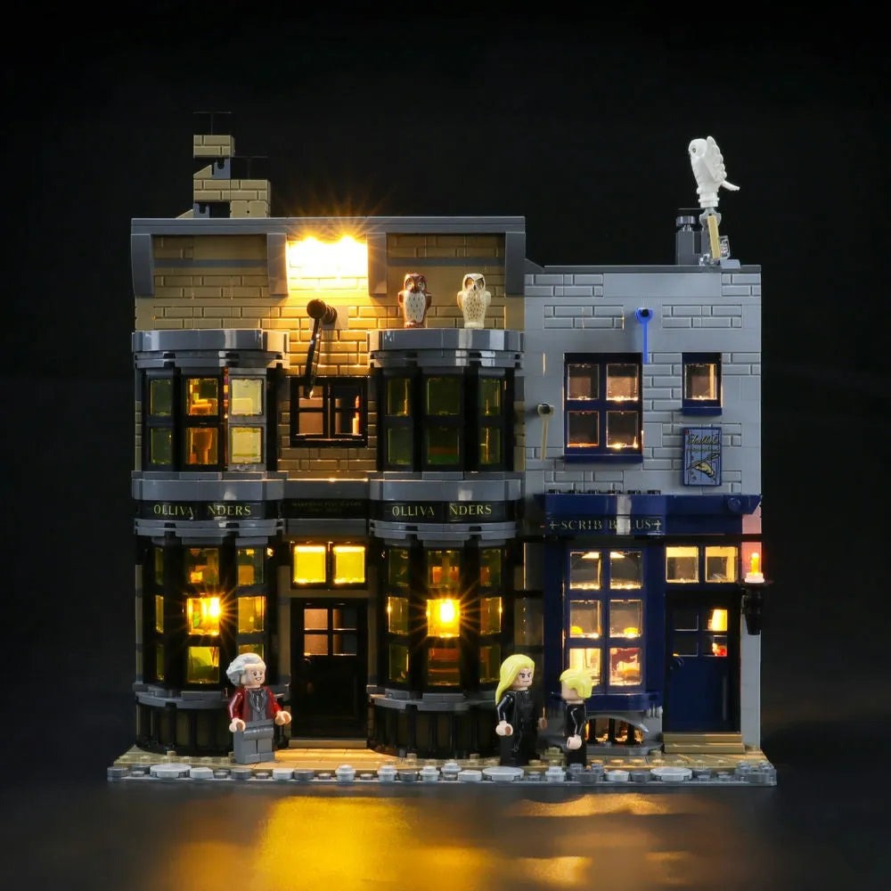YEBRICKS LED Light Kit for 75978 The Diagon Alley (Lights Only), Model L-75978