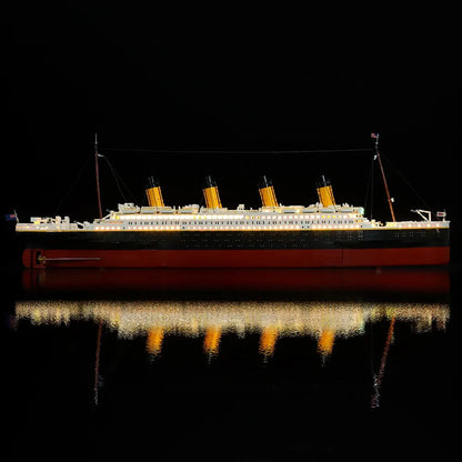 YEBRICKS LED Light Kit for Creator 10294 The Titanic (Lights Only), Model L-10294-1